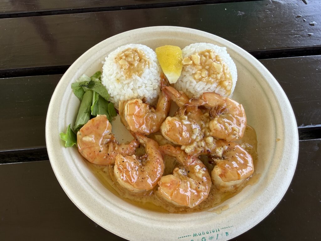 HARRY'S Shrimp Truckのバターガーリックシュリンプ