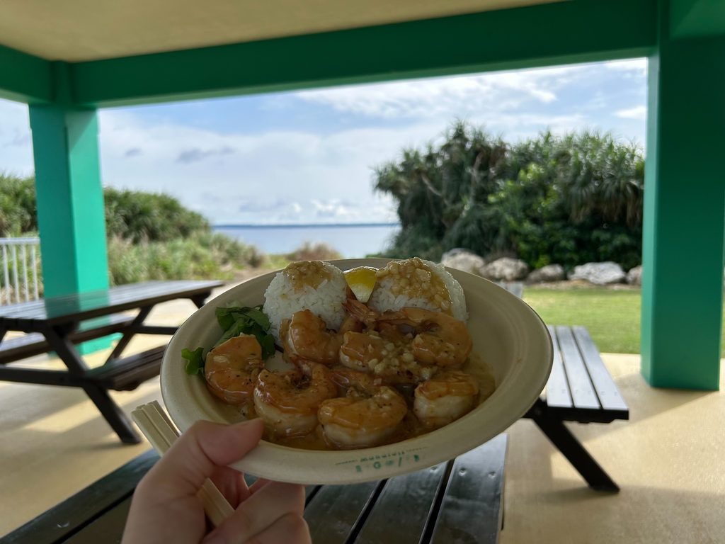 HARRY'S Shrimp Truckの屋外席